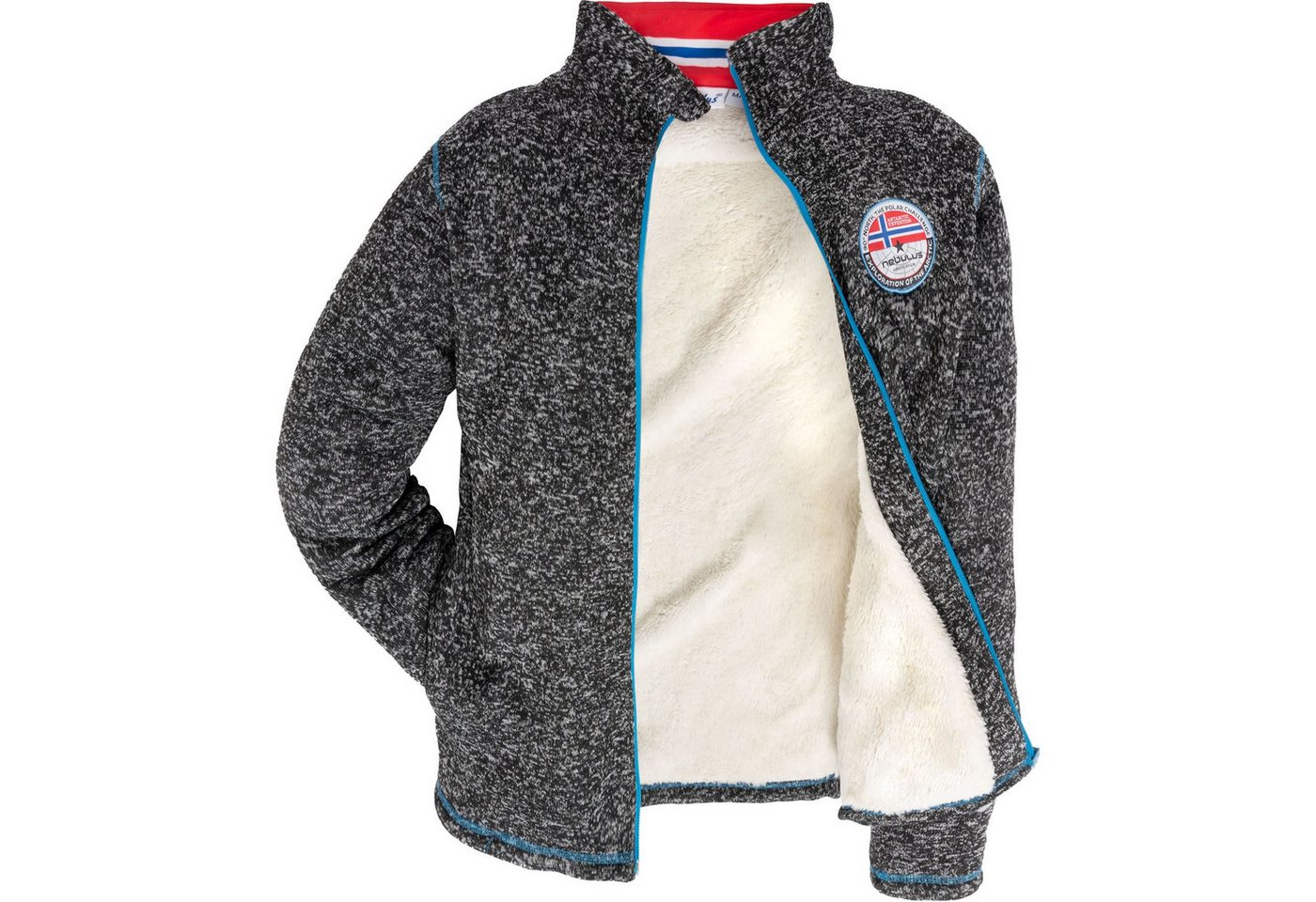 Nebulus Fleecejacke FALLOU, P5495 - Herren, schwarz, M – Bild 3 von 5