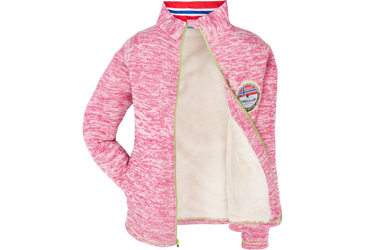 Nebulus Fleecejacke FALLOU, P5504 - Damen, pink, L/40 – Bild 3 von 5