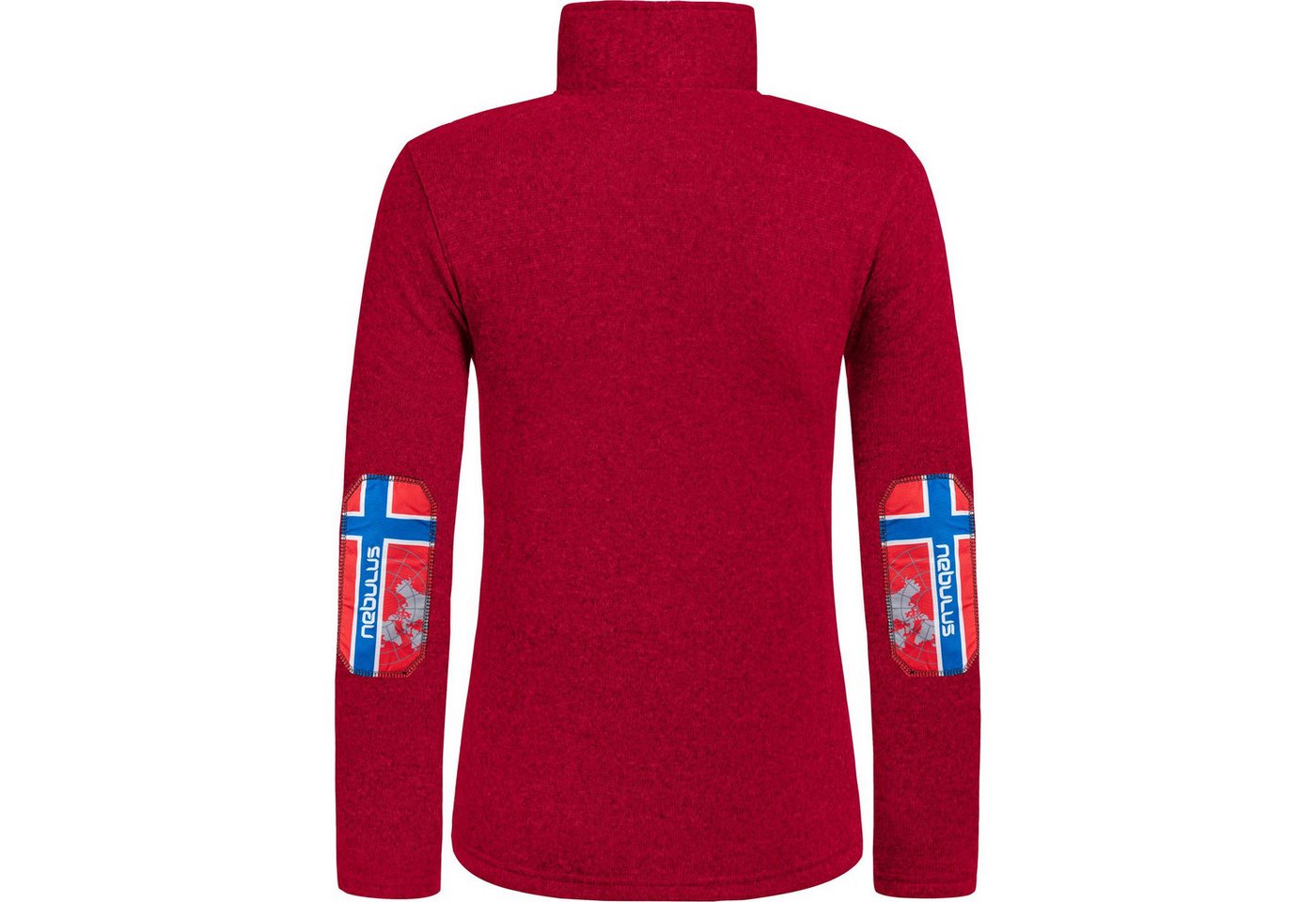Nebulus Fleecejacke FLENN, P4640 - Damen, rot, XL/42 – Bild 3 von 5