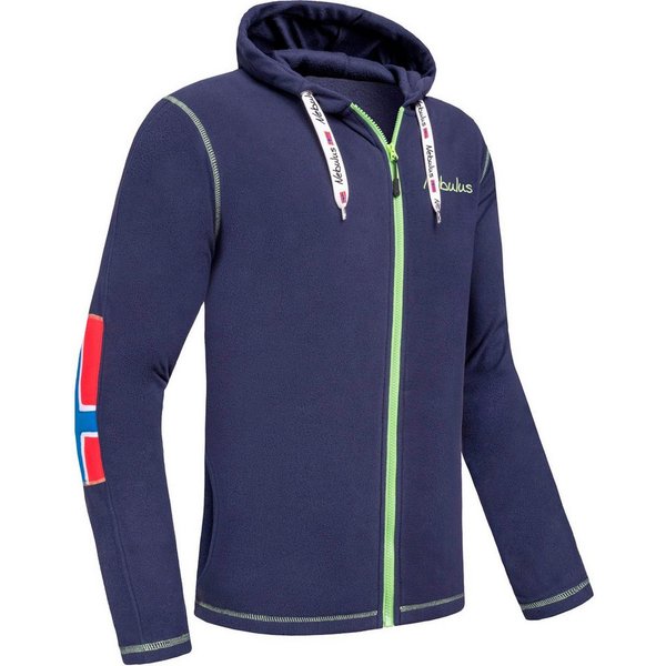 Nebulus Fleecejacke NORDAST, P6712 - Herren, navy-lime, 3XL