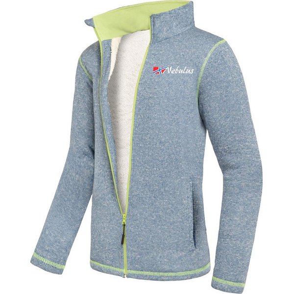 Nebulus Fleecejacke ONEGA, P5521 - Herren, hellblau, L