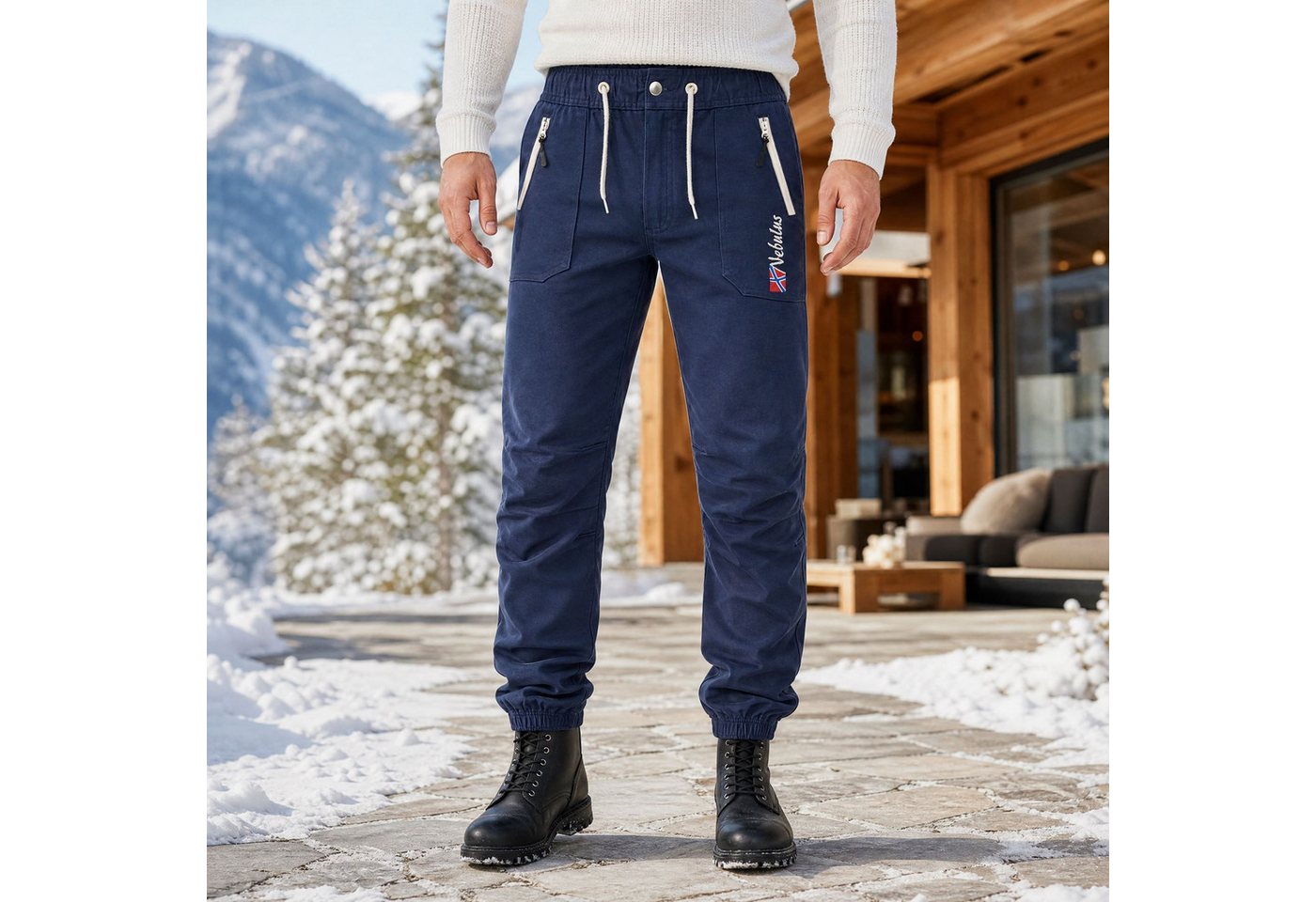 Nebulus Hose & Shorts BULLIT, P5912 - Herren, navy, L – Bild 4 von 5