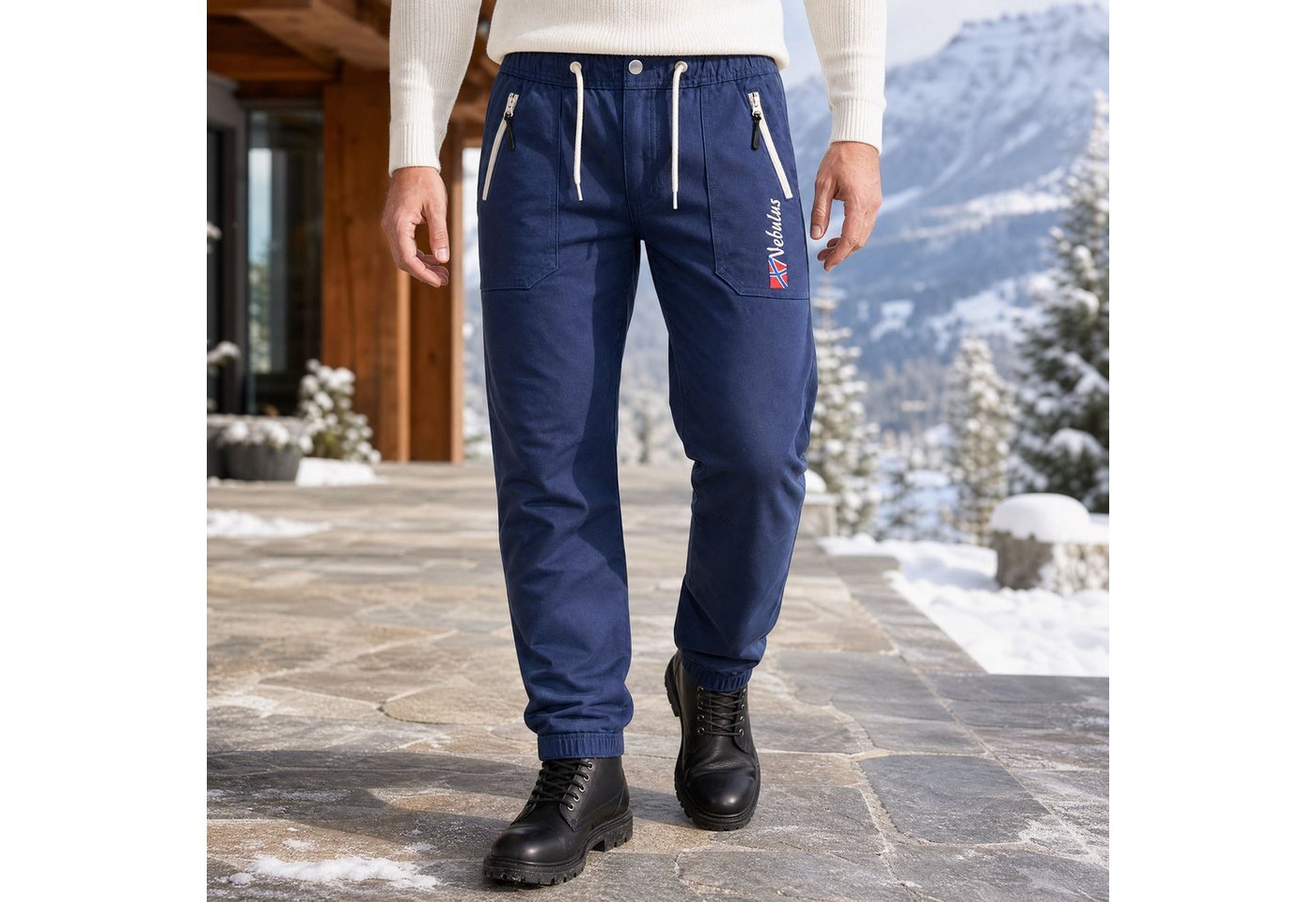Nebulus Hose & Shorts BULLIT, P5912 - Herren, navy, L – Bild 5 von 5