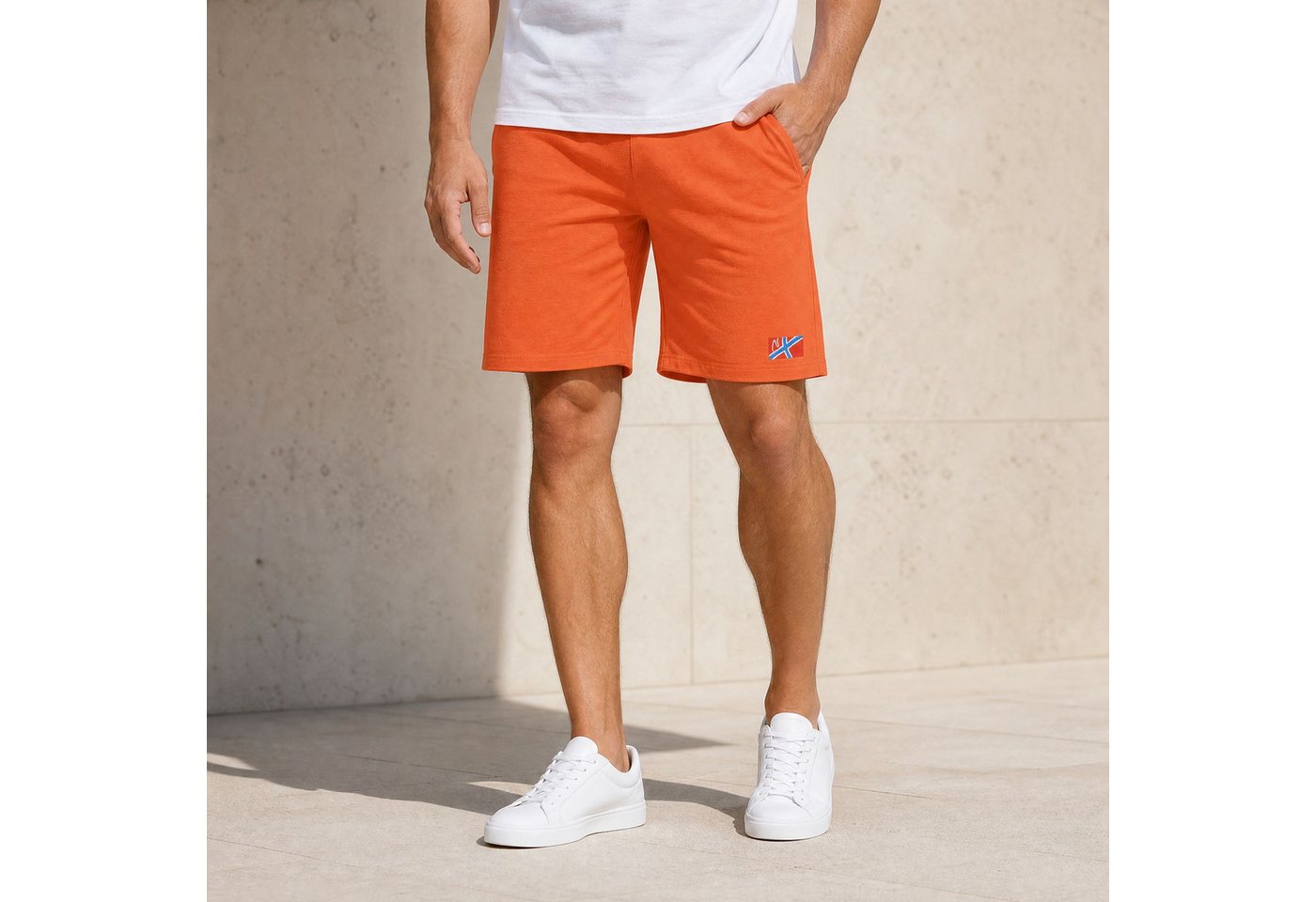 Nebulus Hose & Shorts TAMARIN, P4205 - Herren, orange, L – Bild 4 von 5
