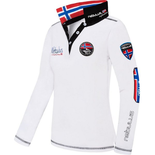 Nebulus Poloshirt BENTY, P5762 - Damen, weiß, XL/42