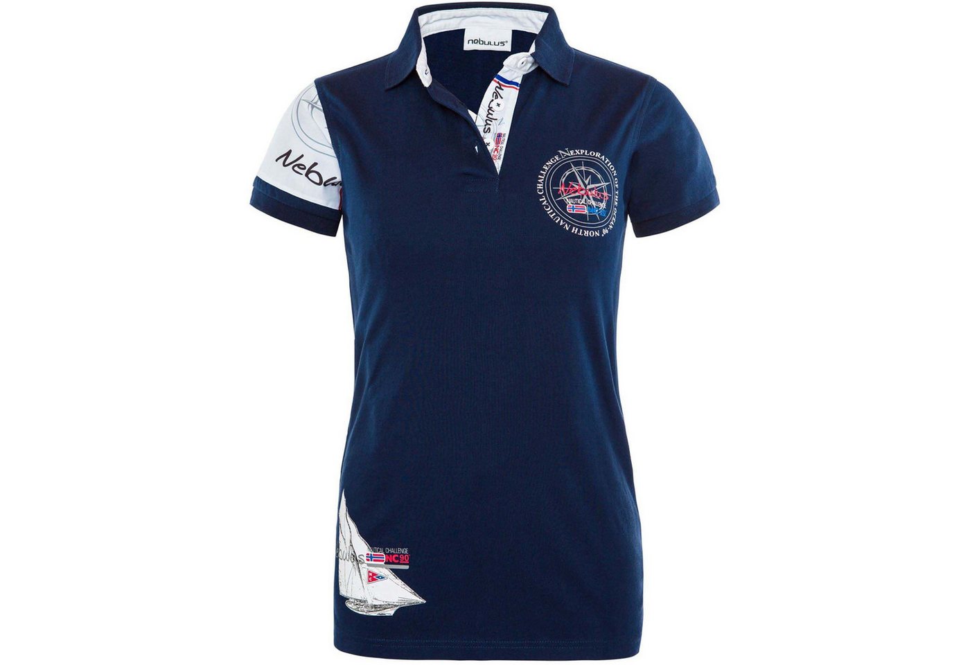 Nebulus Poloshirt DEEP BLUE, Q2357 - Damen, navy, M/38 – Bild 2 von 5