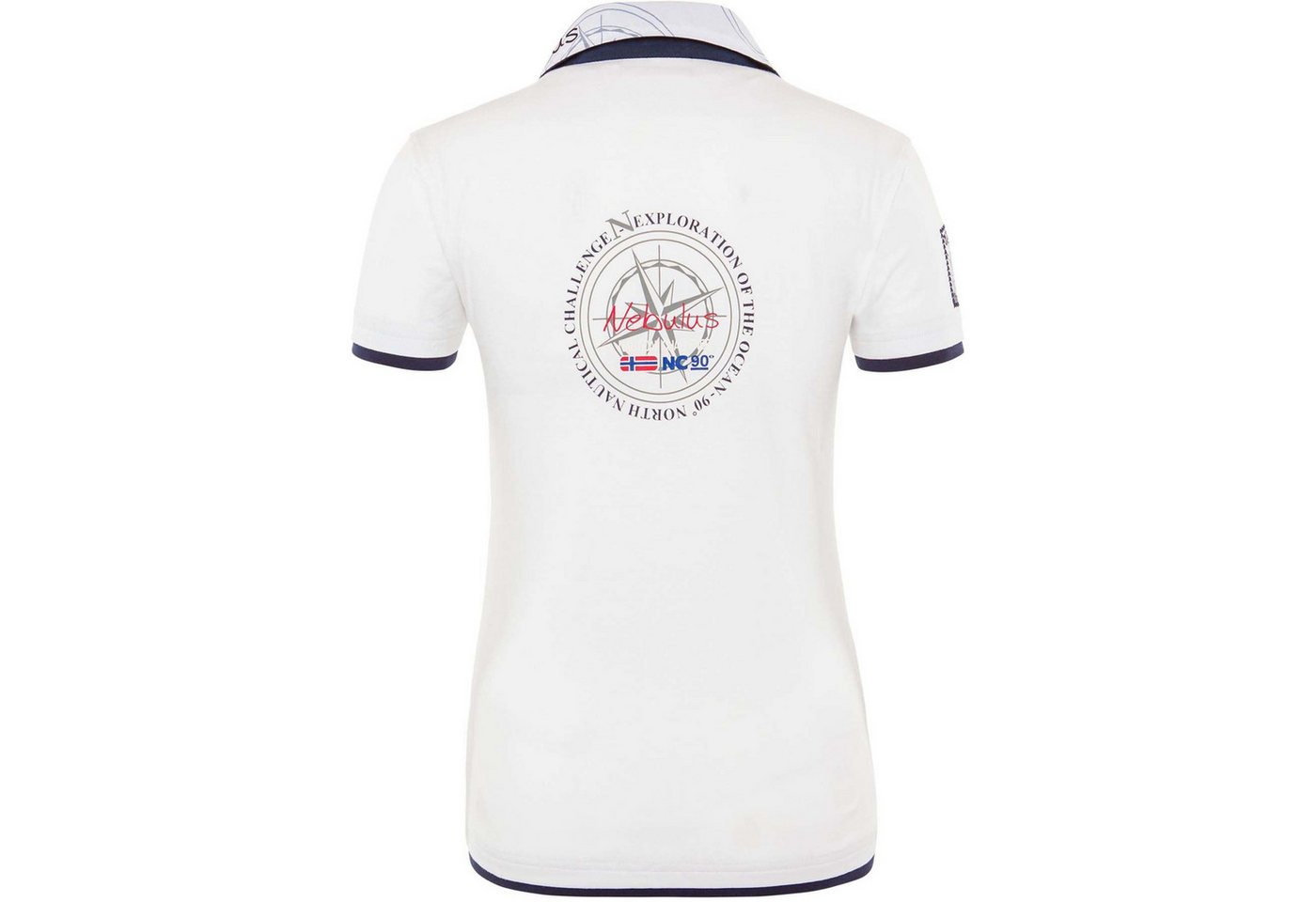 Nebulus Poloshirt EGERSUND, Q2071 - Damen, weiß, XXL/44 – Bild 3 von 5