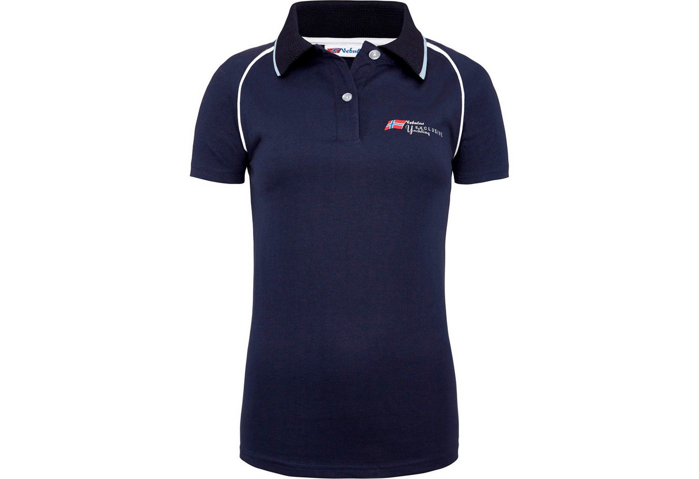 Nebulus Poloshirt OCEANS, P1102 - Damen, navy, XL/42 – Bild 2 von 5