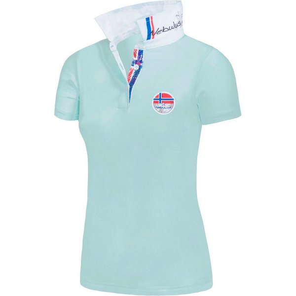 Nebulus Poloshirt REBOUND, P6585 - Damen, mint-weiß, L/40