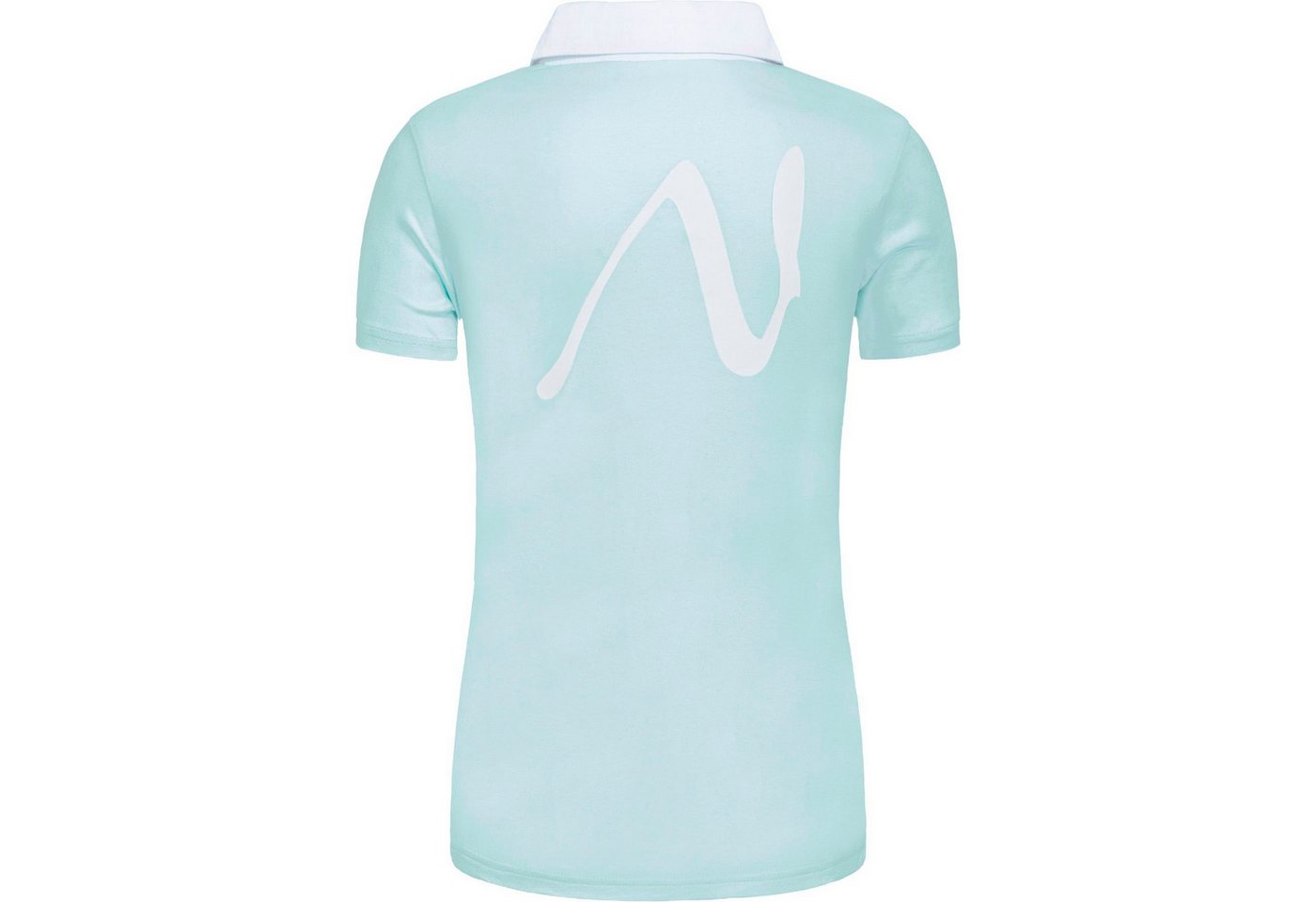 Nebulus Poloshirt REBOUND, P6585 - Damen, mint-weiß, L/40 – Bild 3 von 5
