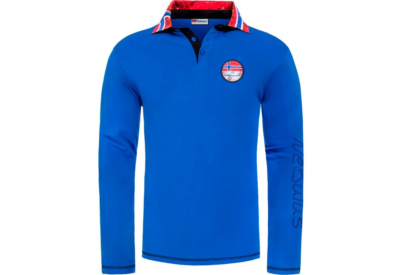 Nebulus Poloshirt SECOND, P6892 - Herren, kobaltblau, L – Bild 2 von 5