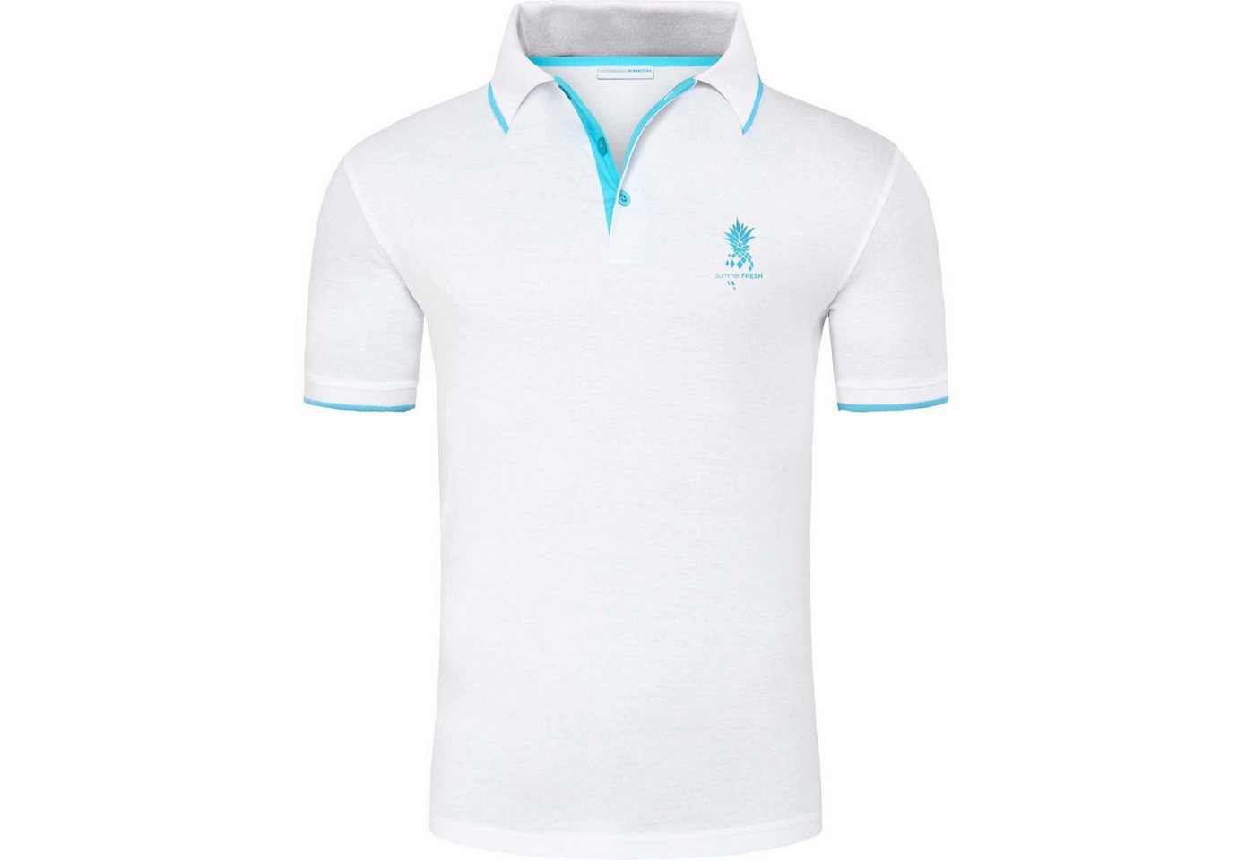 Nebulus Poloshirt SINES, F105 - Herren, weiß, M – Bild 2 von 5