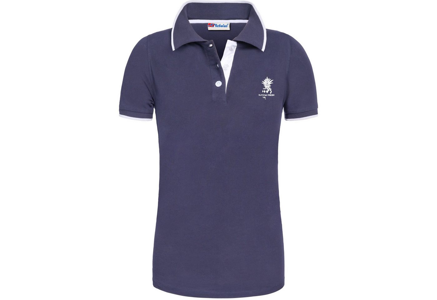 Nebulus Poloshirt SINES, F382 - Damen, navy, M/38 – Bild 2 von 5