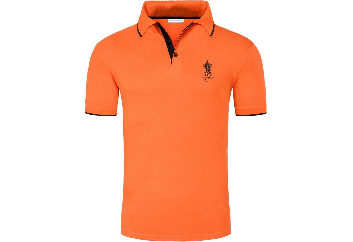 Nebulus Poloshirt SINES, F101 - Herren, orange, XXL – Bild 2 von 5