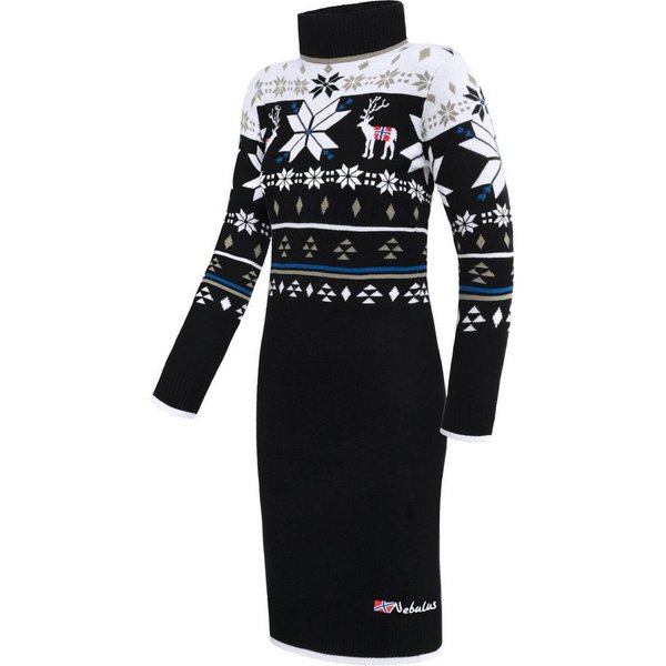 Nebulus Pullover & Shorts HIGH, P6201 - Damen, schwarz-weiß, M/38