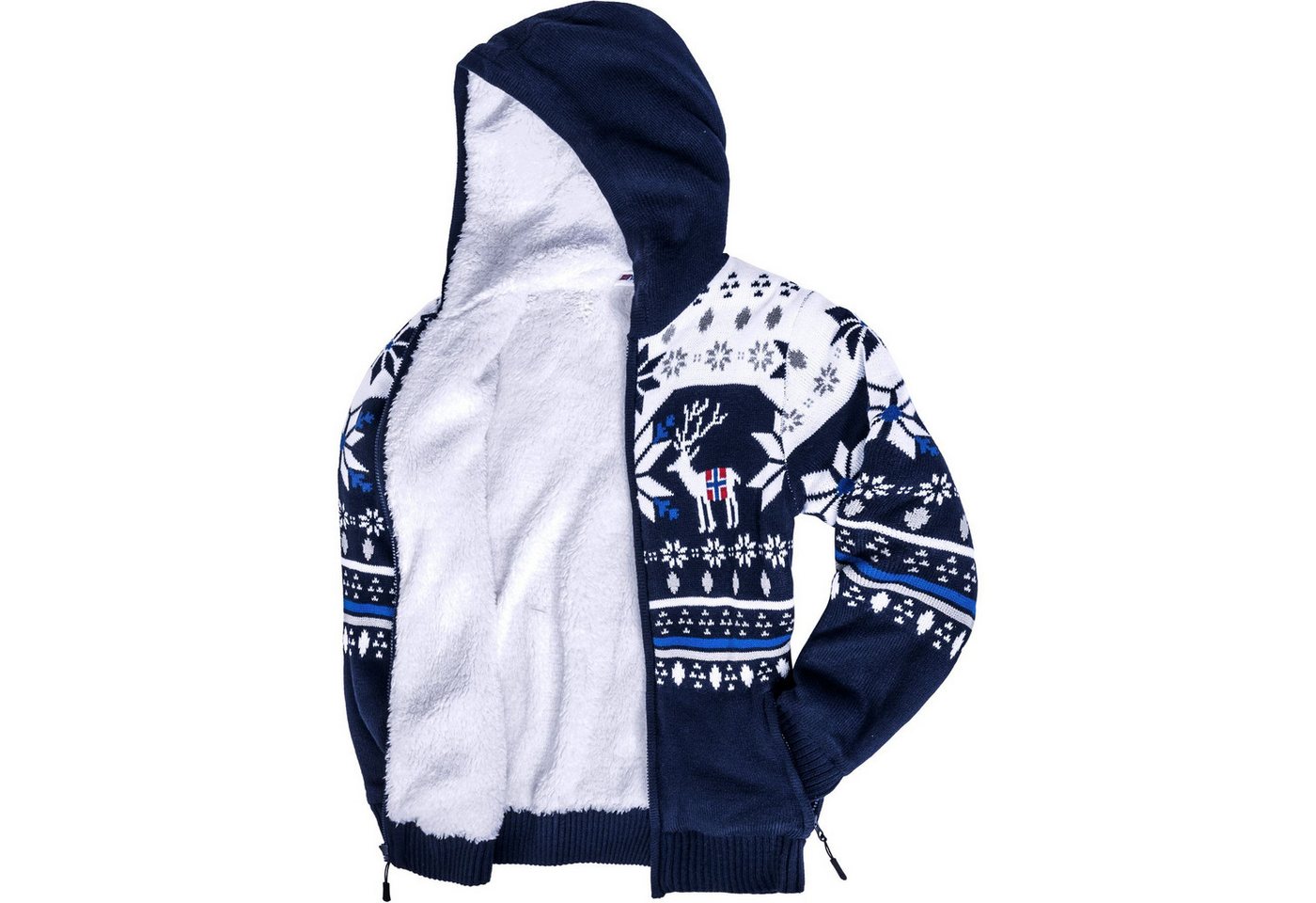 Nebulus Pullover & Shorts NORON, P6406 - Damen, navy-weiß, L/40 – Bild 5 von 5