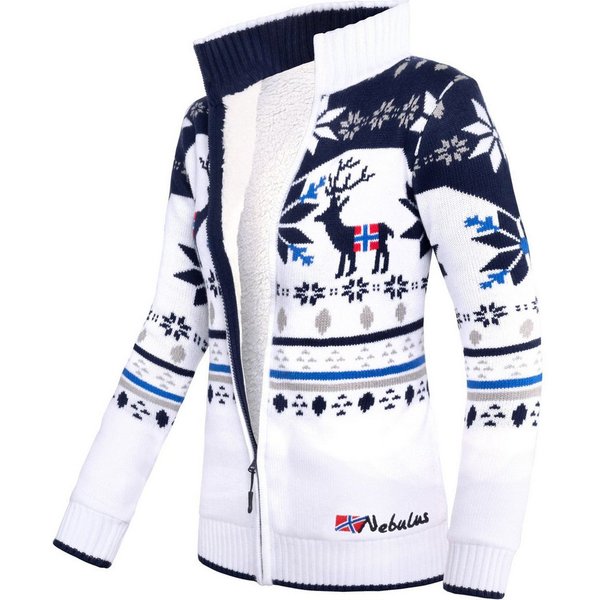 Nebulus Pullover & Shorts SVERRE, P6005 - Damen,weiß-navy, L/40