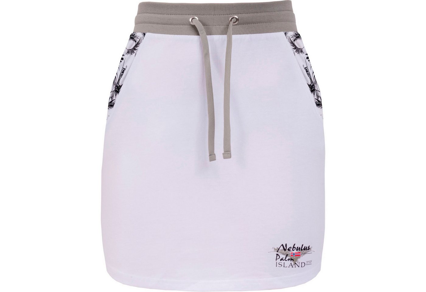 Nebulus Rock & Leggings PALM, P6650 - Damen, weiß-grau, M/38 – Bild 2 von 5