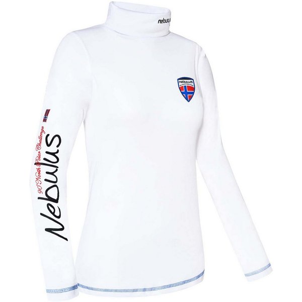 Nebulus Rollkragenpullover WARMER, Q1127 - Damen, weiß, M/38