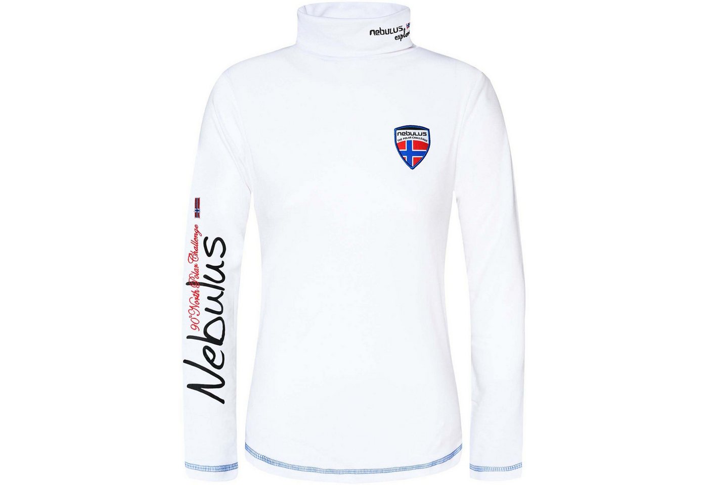 Nebulus Rollkragenpullover WARMER, Q1127 - Damen, weiß, M/38 – Bild 2 von 5