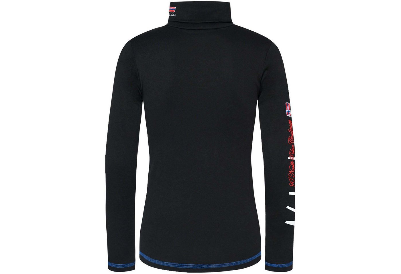 Nebulus Rollkragenpullover WARMER, Q1008 - Damen, schwarz, L/40 – Bild 3 von 5
