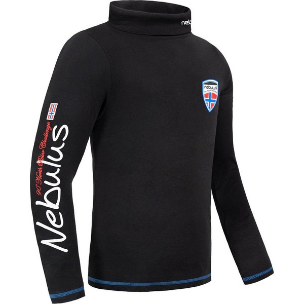 Nebulus Rollkragenpullover WARMER, Q1007 - Herren, schwarz, XL