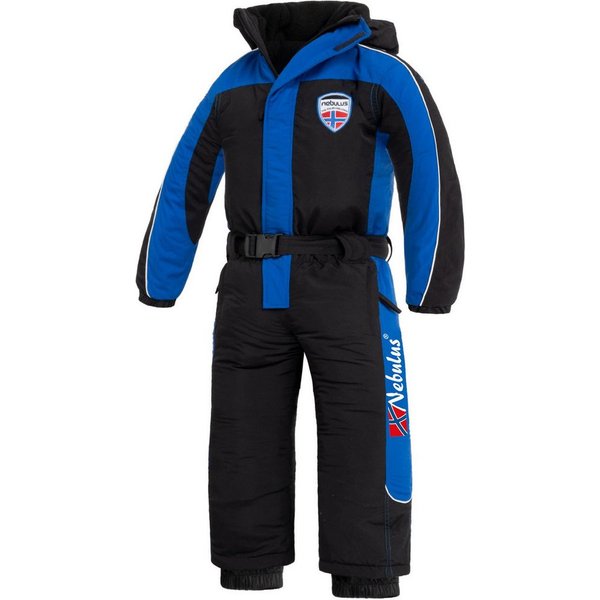 Nebulus Skianzug RELAX, P6238 - Kinder, schwarz-kobalt, 116