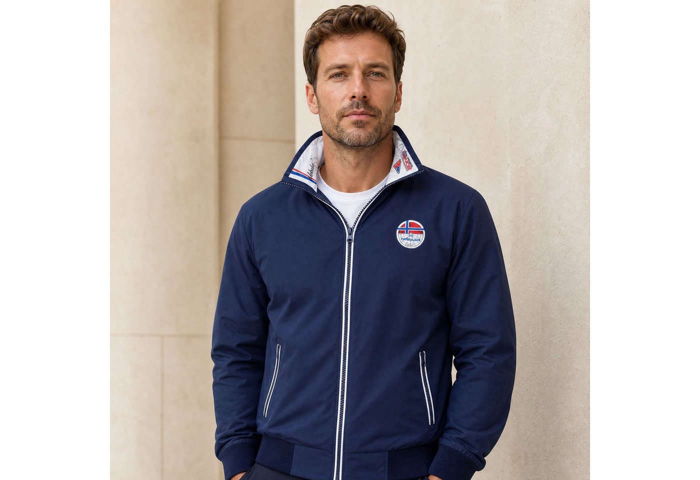 Nebulus Sommerjacke ARYES, P6473 - Herren, navy, L – Bild 4 von 5