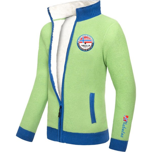Nebulus Strickjacke STORY, P5579 - Herren, limettengrün, XXL