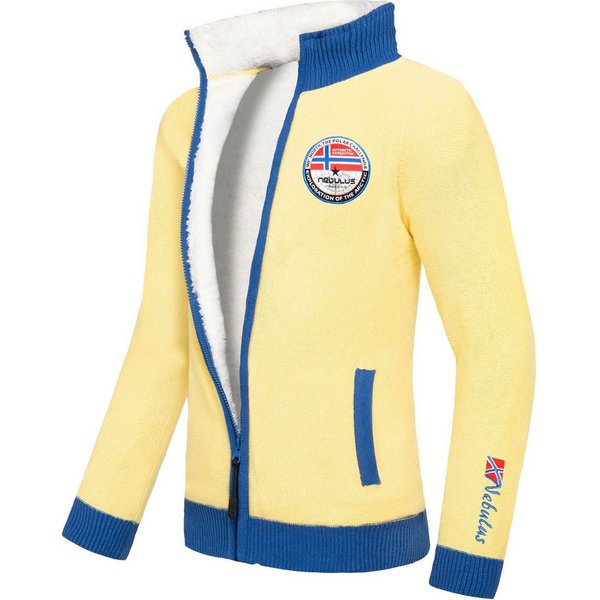 Nebulus Strickjacke STORY, P5582 - Herren, gelb, L