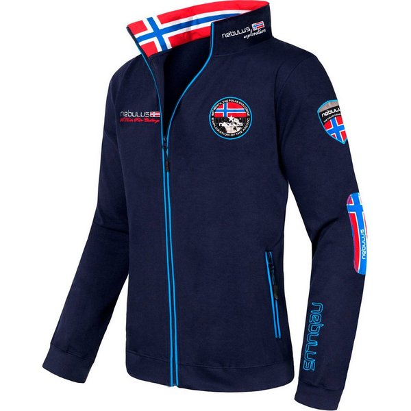 Nebulus Sweatjacke COMEBACK, P4117 - Herren, navy, XL