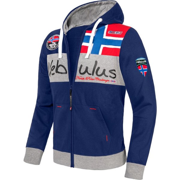 Nebulus Sweatjacke NAPA, Q1064 - Herren, navy, XXL