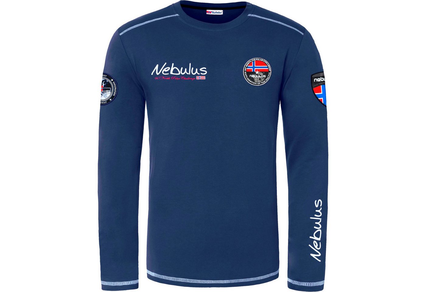 Nebulus Sweatshirt BOOGY, P6655 - Herren, navy, 3XL – Bild 2 von 5