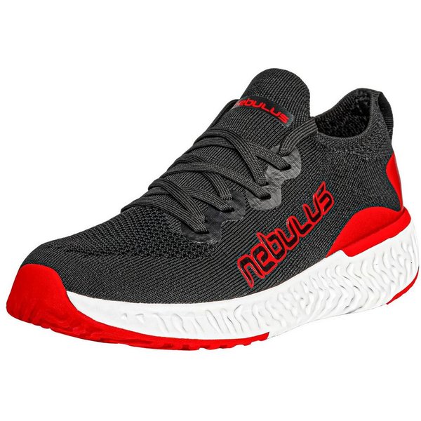 Nebulus UNIQUE, P5783 - Herren, schwarz-rot, 44 Sneaker