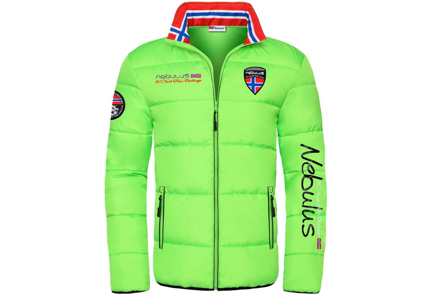 Nebulus Winterjacke EXODUS, P4165 - Herren, grün-schwarz, XL – Bild 2 von 5