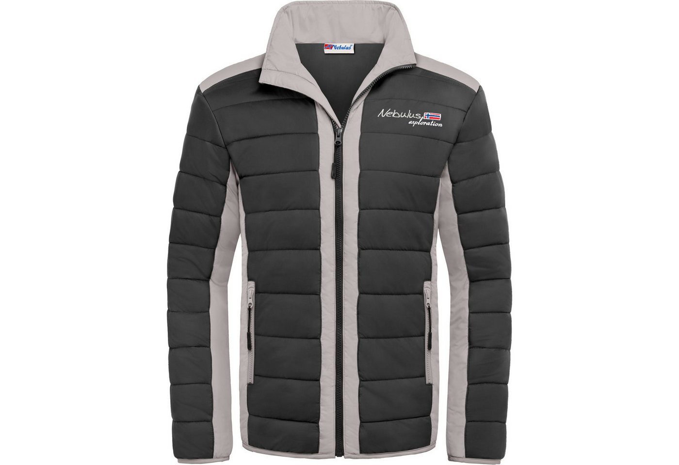Nebulus Winterjacke FIGHT, P5902 - Herren, schwarz-grau, XXL – Bild 2 von 5