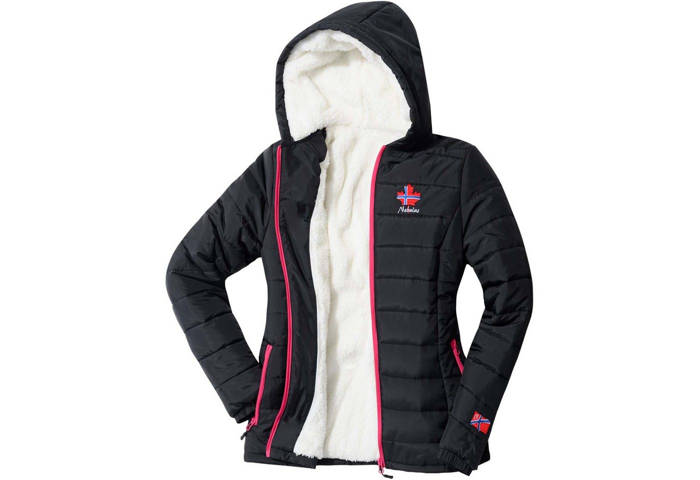 Nebulus Winterjacke GLOWFUR, P4835 - Damen, schwarz, M/38 – Bild 5 von 5