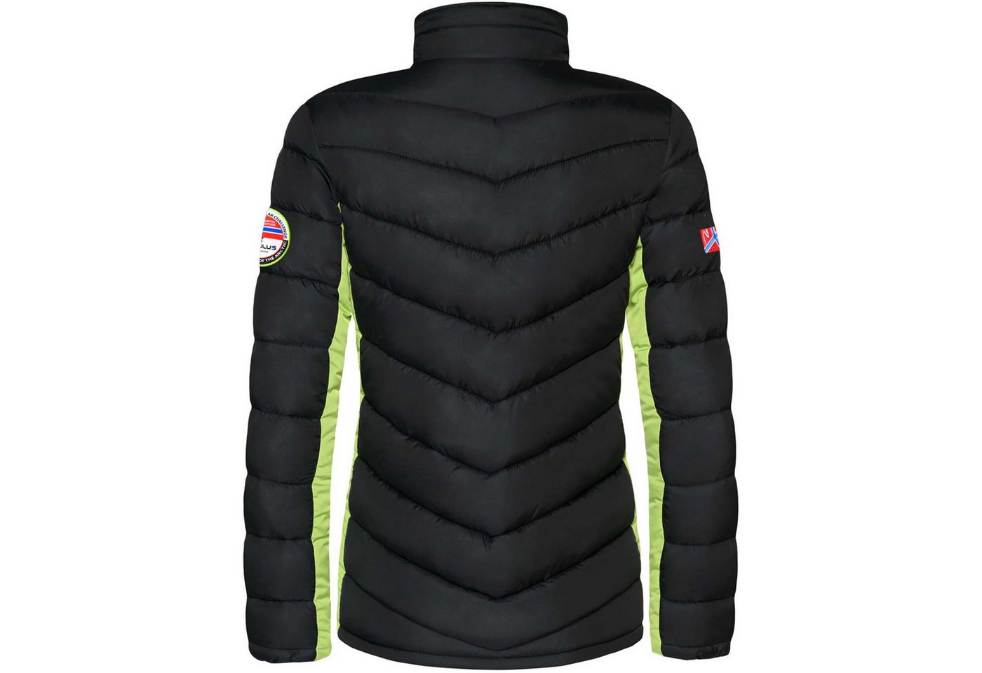 Nebulus Winterjacke Winterjacke, P4773 - Damen, schwarz-lime, L/40 – Bild 3 von 5