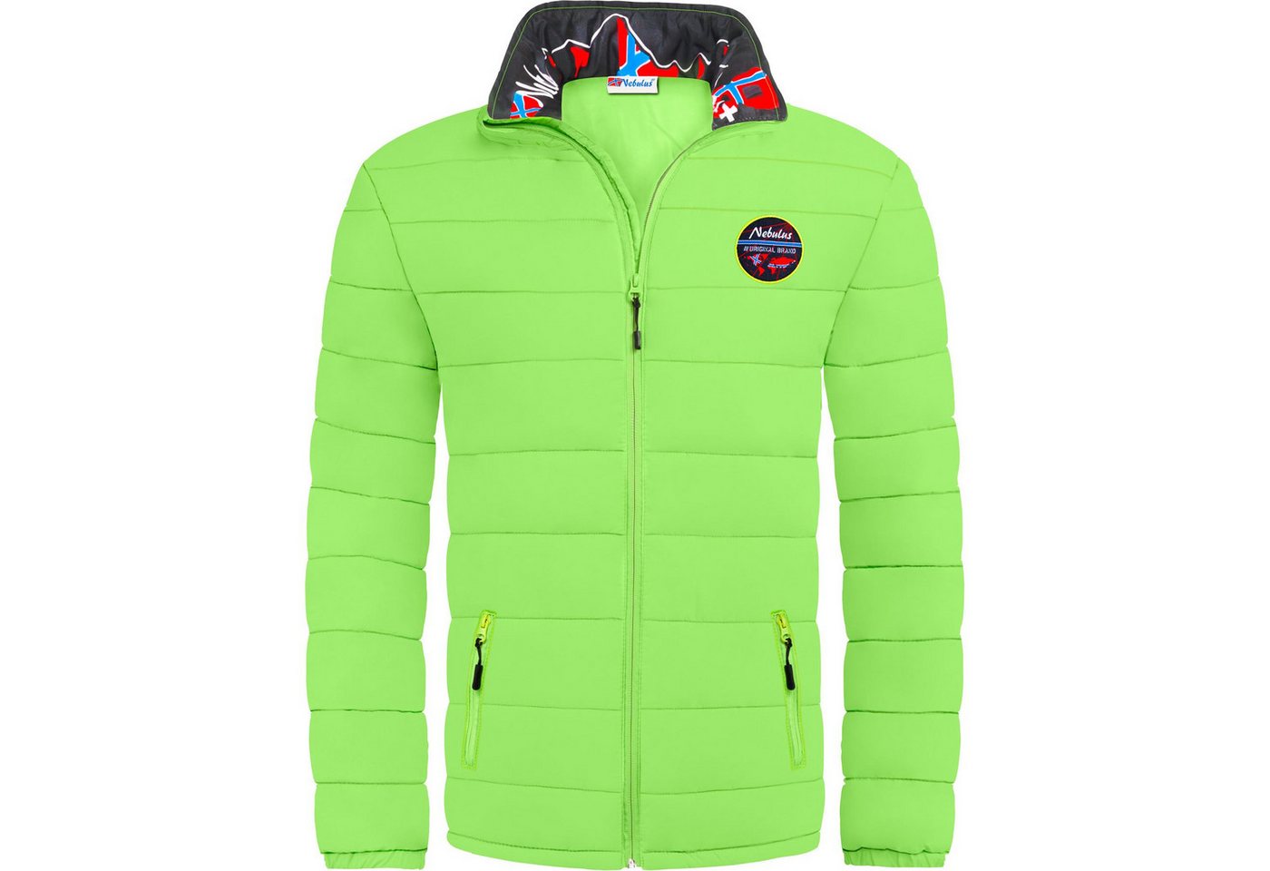 Nebulus Winterjacke TAMMES, P2182 - Herren, limettengrün, XXL – Bild 2 von 5