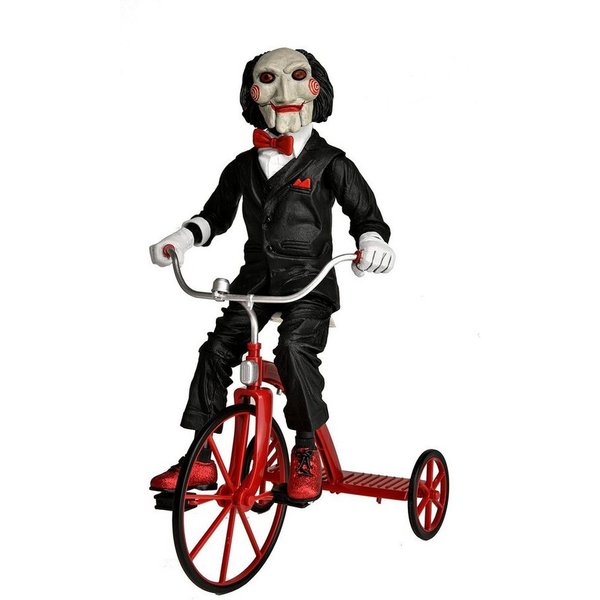 NECA Actionfigur Saw 12 Actionfigur Billy mit Dreirad inkl. Soundfunktion