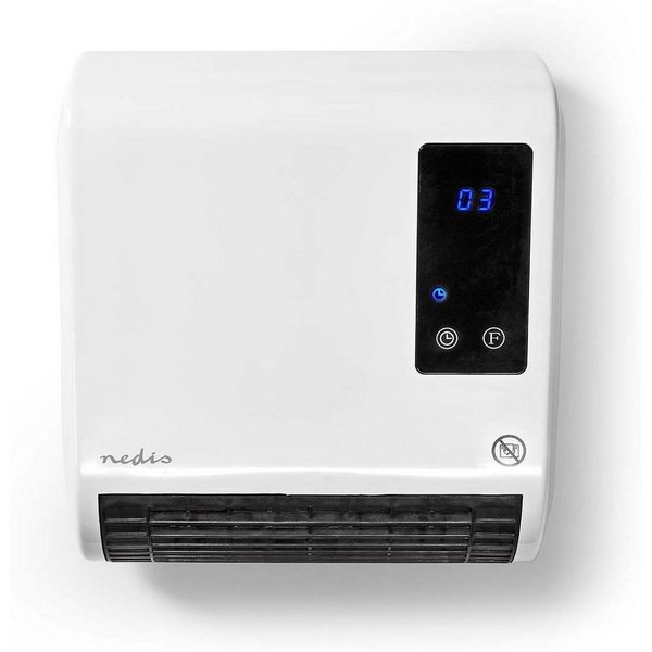 Nedis Badschnellheizer Badezimmer Badeschnellheizer Heizung 2000W Thermostat IP22 Wärmestufen