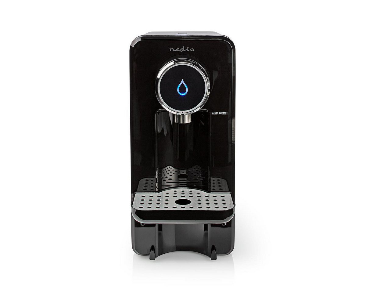 Nedis Wasserkocher KAWD100FBK, 2.5 l, 2600 W, Heißwasser auf Knopfdruck, Dauerfluss, Kalkmonitor, Überhitzung – Bild 2 von 5