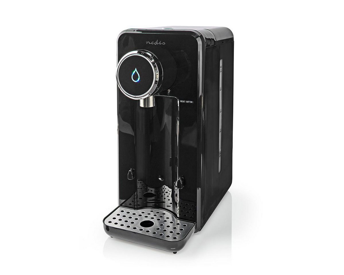 Nedis Wasserkocher KAWD100FBK, 2.5 l, 2600 W, Heißwasser auf Knopfdruck, Dauerfluss, Kalkmonitor, Überhitzung – Bild 5 von 5