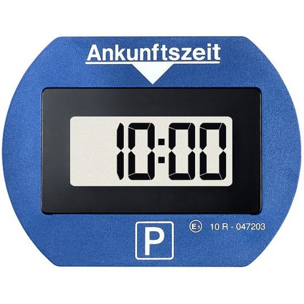 NeedIt elektronische Parkscheibe Park Lite, vollautomatische Parkuhr (Montagematerial inklusive), mit Zulassung, schnelle und einfache Montage