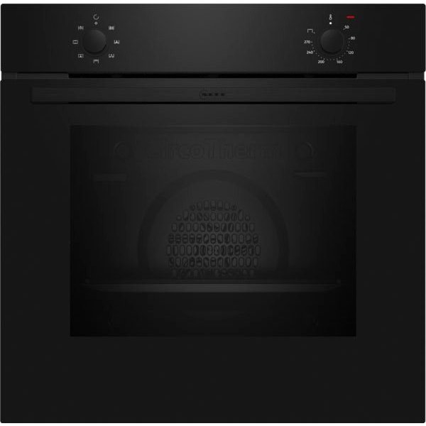 NEFF Backofen N 30 B1DCA0AK0, mit Teleskopauszug nachrüstbar, CircoTherm® Heißluftsystem ermöglicht optimale Garergebnisse
