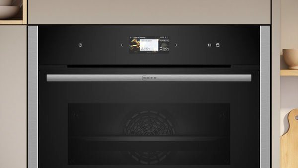 NEFF Dampfbackofen N 90 C24FS31N0, mit Teleskopauszug nachrüstbar, EasyClean® – Bild 2 von 5