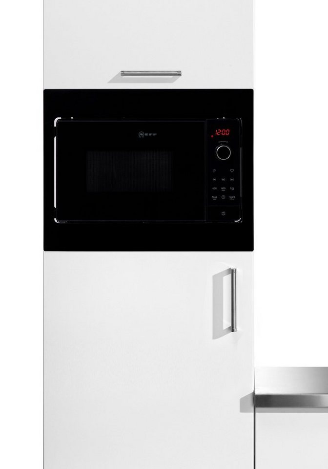NEFF Einbau-Mikrowelle HLAWG25S3, Mikrowelle, 20 l, 38 cm hohe, 50 cm breite Einbau-Mikrowelle mit LED-Display – Bild 4 von 5
