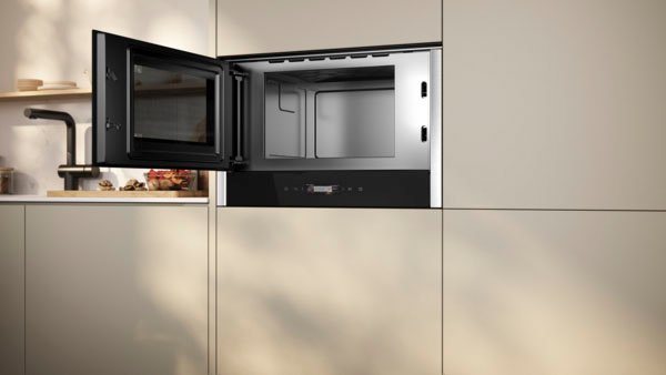NEFF Einbau-Mikrowelle NL4WR21N1, Mikrowelle, 21 l, Schnelles Auftauen, Erhitzen und perfektes Zubereiten – Bild 4 von 5