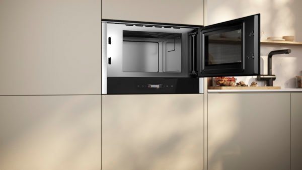 NEFF Einbau-Mikrowelle NR4WR21N1, Mikrowelle, 21 l, Schnelles Auftauen, Erhitzen und perfektes Zubereiten – Bild 4 von 5