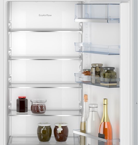 NEFF Einbaukühlschrank KI1412FE0, 122,5 cm hoch, 56 cm breit, Fresh Safe: Schublade für flexible Lagerung von Obst & Gemüse – Bild 3 von 5